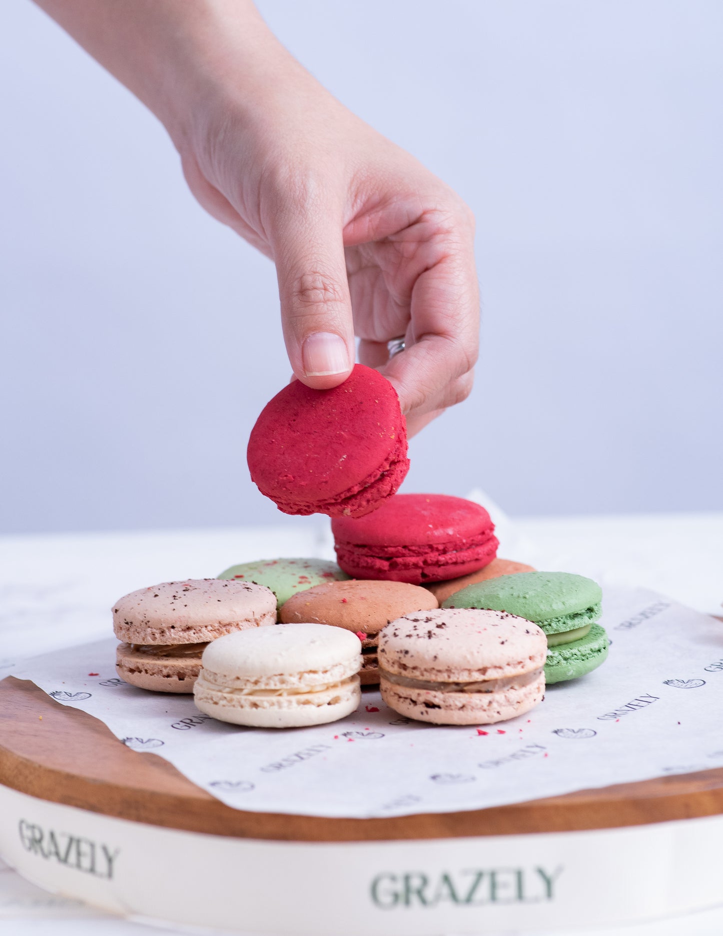 Festive French Macarons