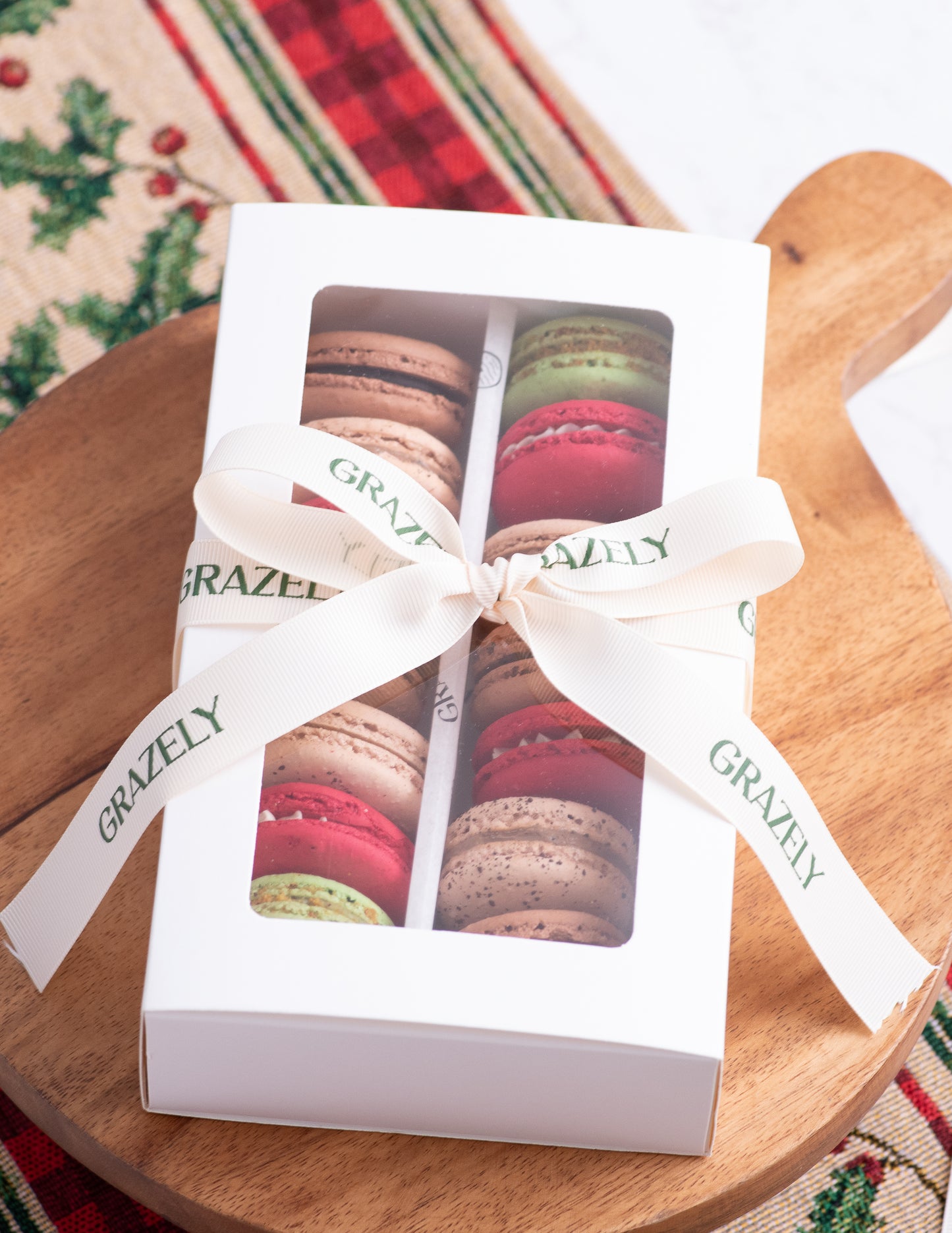 Festive French Macarons